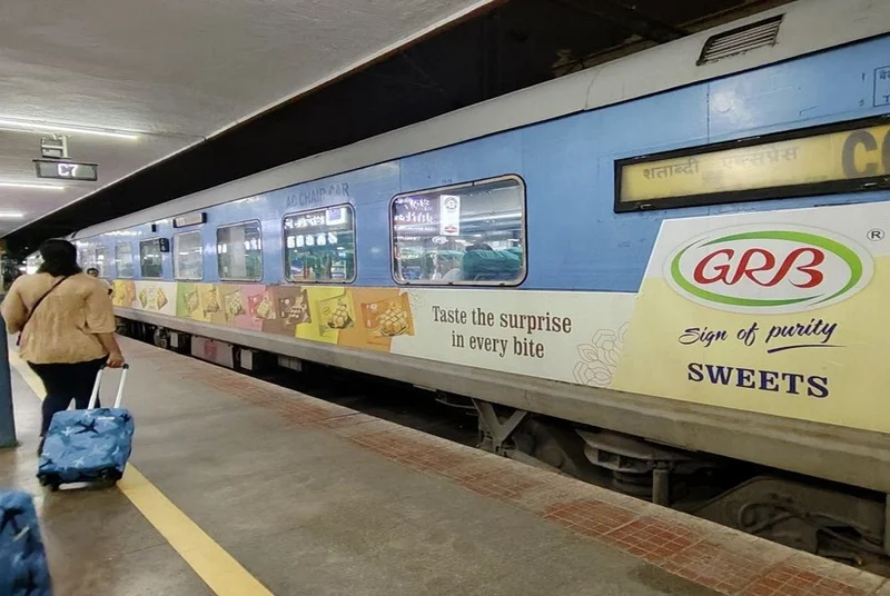 Branding on Vande Bharat & Tejas Trains